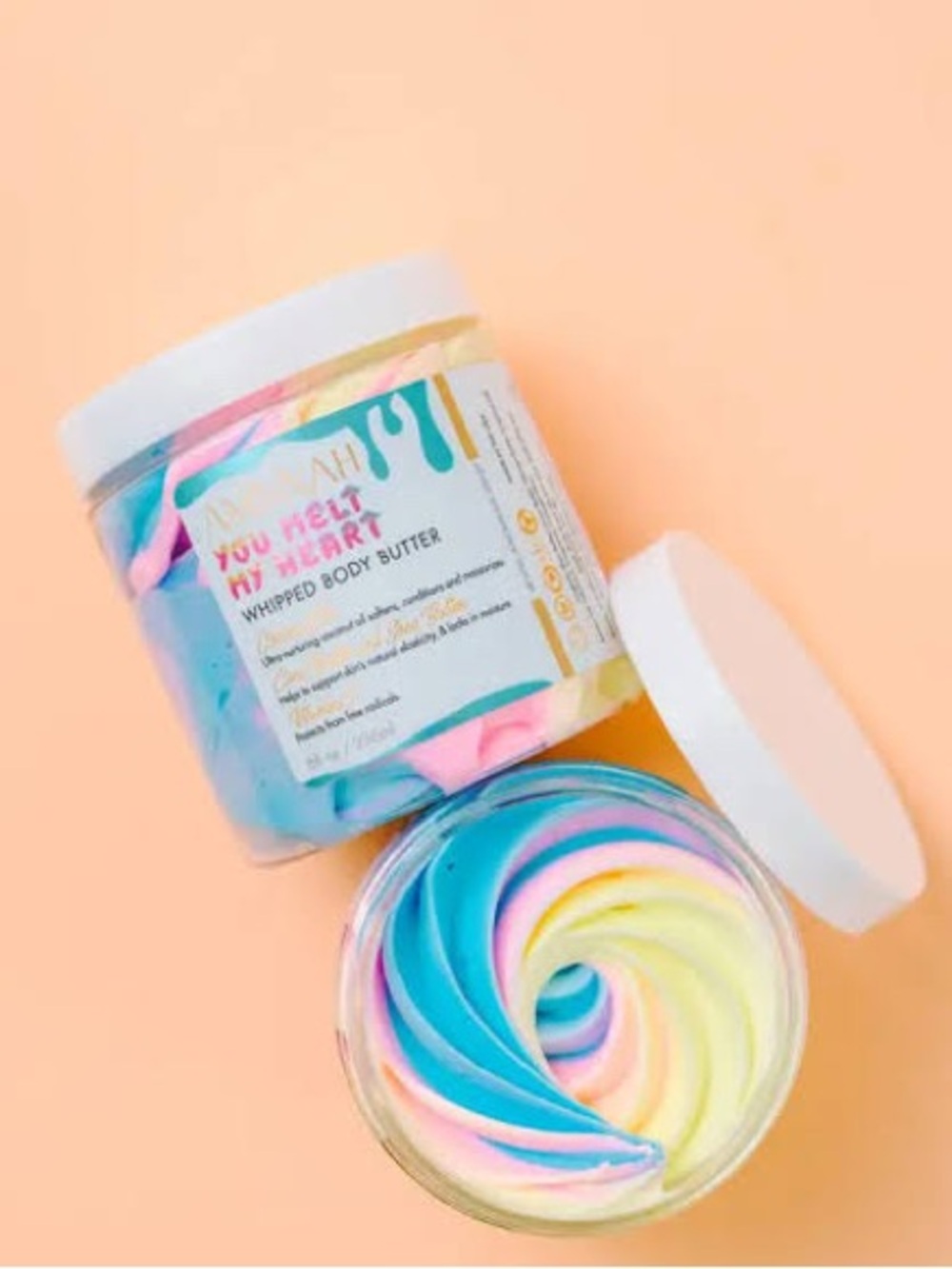 NWT AMINNAH "You Melt My Heart" Whipped Body Butter - Picture 3 of 6